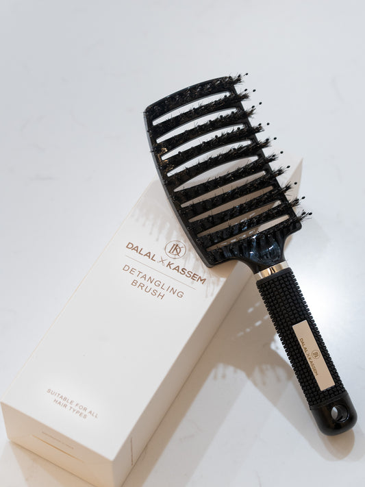 Detangling Hair Brush Black